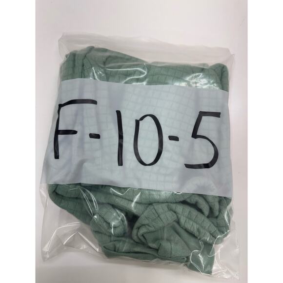 Rue 21 Womens Top Size Large Green Quilted Long Sleeve Cropped Pullover - Picture 12 of 12